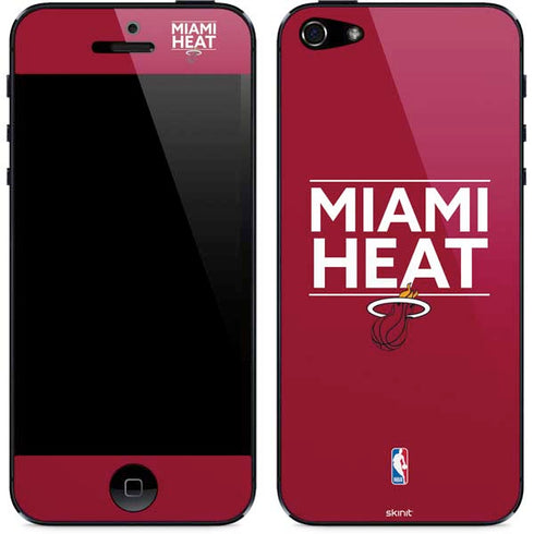 NBA Miami Heat Standard - Red iPhone 5/5s/5SE Skin