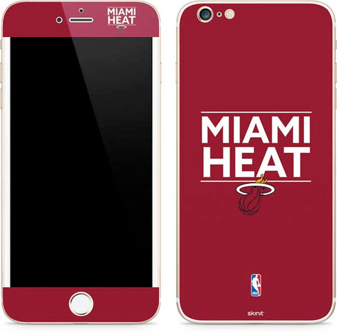 NBA Miami Heat Standard - Red iPhone 6/6s Plus Skin