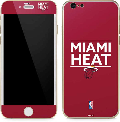 NBA Miami Heat Standard - Red iPhone 6/6s Skin