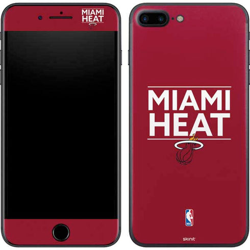 NBA Miami Heat Standard - Red iPhone 7 Plus Skin