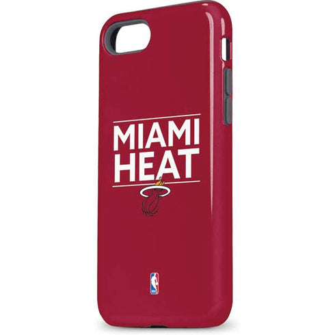 NBA Miami Heat Standard - Red iPhone 7 Pro Case