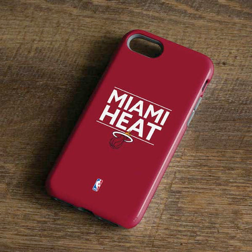 NBA Miami Heat Standard - Red iPhone 7 Pro Case