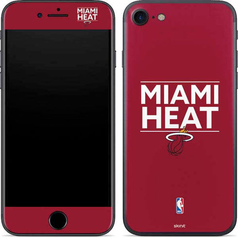 NBA Miami Heat Standard - Red iPhone 7 Skin