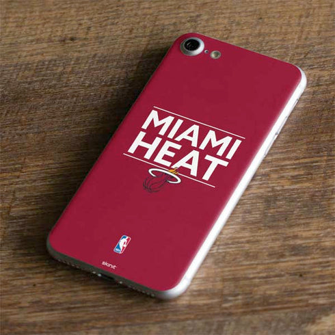 NBA Miami Heat Standard - Red iPhone 7 Skin