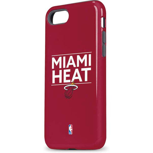NBA Miami Heat Standard - Red iPhone 8 Pro Case