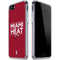 NBA Miami Heat Standard - Red iPhone SE (2nd & 3rd Gen) Clear Case