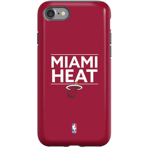 NBA Miami Heat Standard - Red iPhone SE (2nd & 3rd Gen) Pro Case