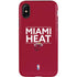 NBA Miami Heat Standard - Red iPhone X Pro Case