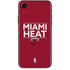 NBA Miami Heat Standard - Red iPhone XR Skin