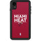 NBA Miami Heat Standard - Red iPhone XR Waterproof Case