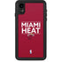 NBA Miami Heat Standard - Red iPhone XR Waterproof Case