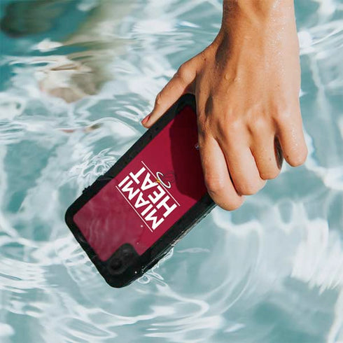 NBA Miami Heat Standard - Red iPhone XR Waterproof Case