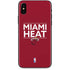 NBA Miami Heat Standard - Red iPhone XS Max Skin