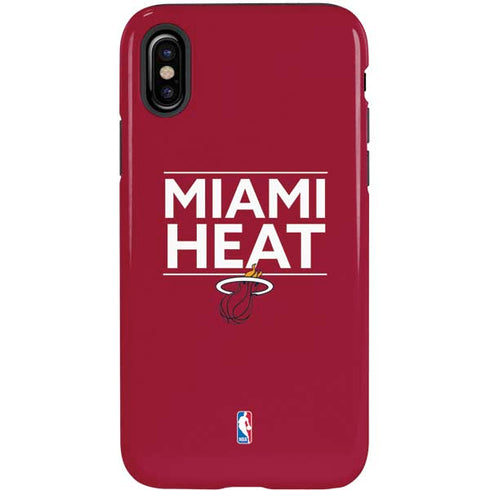NBA Miami Heat Standard - Red iPhone XS Pro Case