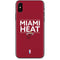 NBA Miami Heat Standard - Red iPhone XS Skin