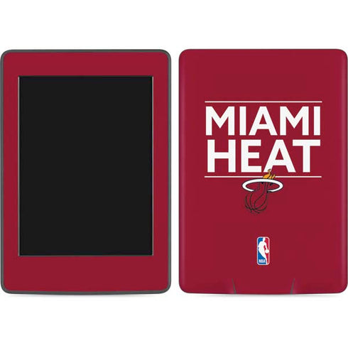 NBA Miami Heat Standard - Red Amazon Kindle Skin