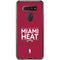 NBA Miami Heat Standard - Red LG K51/Q51 Clear Case