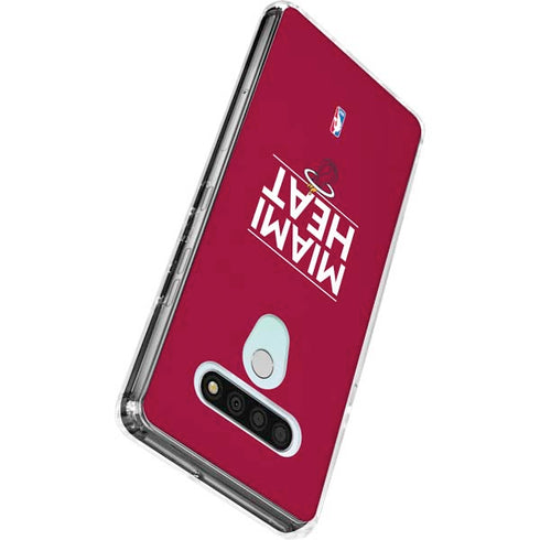 NBA Miami Heat Standard - Red LG Stylo 6 Clear Case