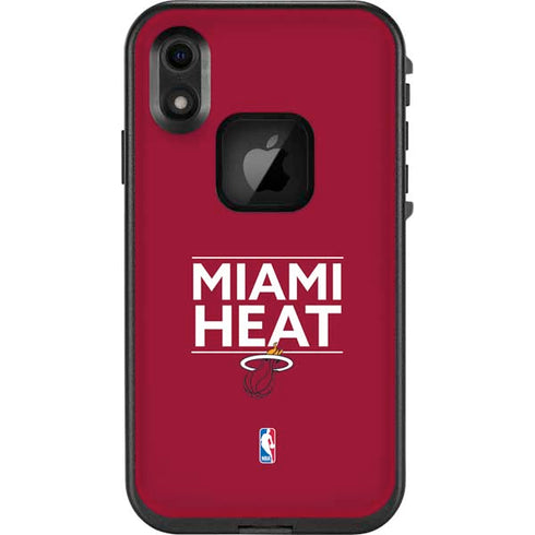NBA Miami Heat Standard - Red LifeProof Fre iPhone Skin