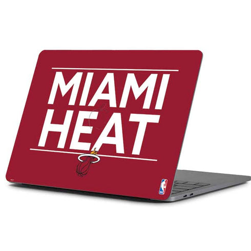 NBA Miami Heat Standard - Red Apple MacBook Pro 13-inch Skin