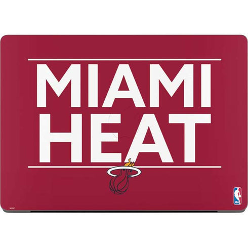 NBA Miami Heat Standard - Red MacBook Pro 14in (2021-24) Skin