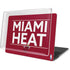 NBA Miami Heat Standard - Red MacBook Pro 16in (2019-20) Case plus Skin