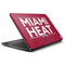 NBA Miami Heat Standard - Red HP Notebook Skin