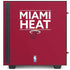 NBA Miami Heat Standard - Red NZXT H510 Compact ATX Mid-Tower Case Skin