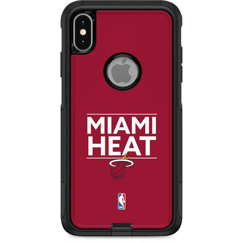 NBA Miami Heat Standard - Red Otterbox Commuter iPhone Skin