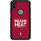 NBA Miami Heat Standard - Red Otterbox Commuter iPhone Skin