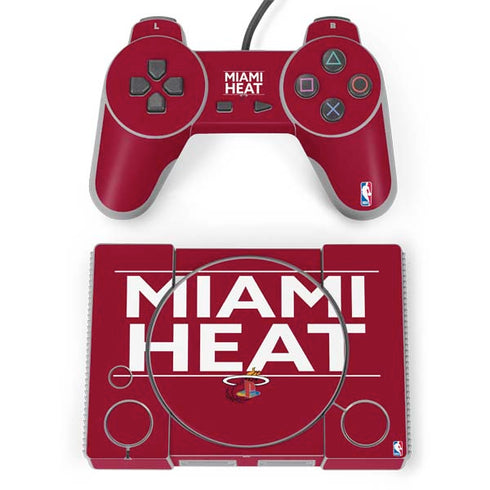 NBA Miami Heat Standard - Red PlayStation Classic Bundle Skin