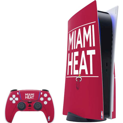 NBA Miami Heat Standard - Red PS5 Bundle Skin