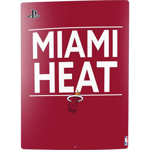 NBA Miami Heat Standard - Red PS5 Digital Edition Bundle Skin