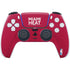 NBA Miami Heat Standard - Red PS5 Controller Skin