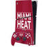 NBA Miami Heat Standard - Red PS5 Slim Digital Edition Bundle Skin