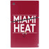 NBA Miami Heat Standard - Red PS5 Slim Digital Edition Console Skin
