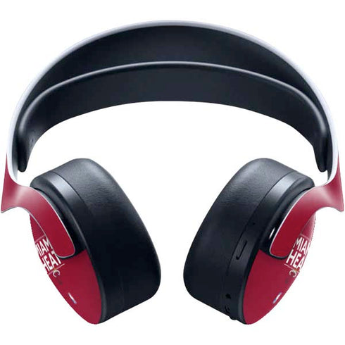 NBA Miami Heat Standard - Red PULSE 3D Wireless Headset for PS5 Skin