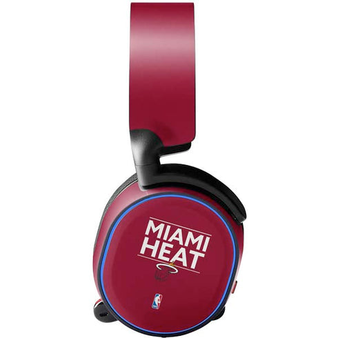 NBA Miami Heat Standard - Red SteelSeries Arctis 5 Skin
