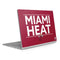 NBA Miami Heat Standard - Red Surface Book 2 13.5in Skin