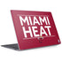 NBA Miami Heat Standard - Red Surface Laptop 2 Skin