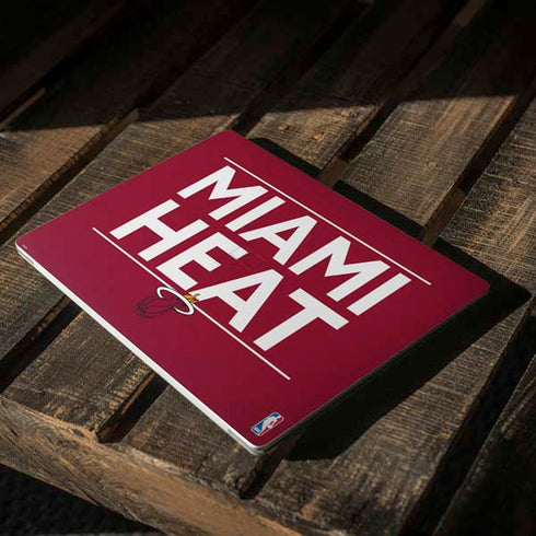 NBA Miami Heat Standard - Red Surface Laptop 2 Skin