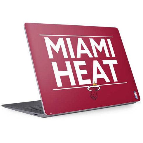 NBA Miami Heat Standard - Red Surface Laptop 3 13.5in Skin