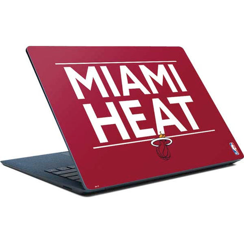 NBA Miami Heat Standard - Red Surface Laptop Skin