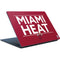 NBA Miami Heat Standard - Red Surface Laptop Skin