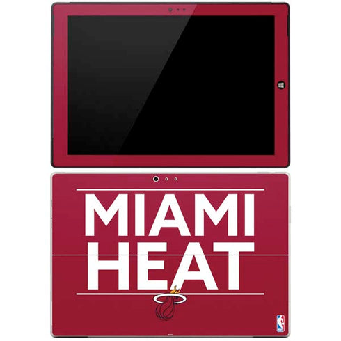 NBA Miami Heat Standard - Red Surface Pro 3 Skin