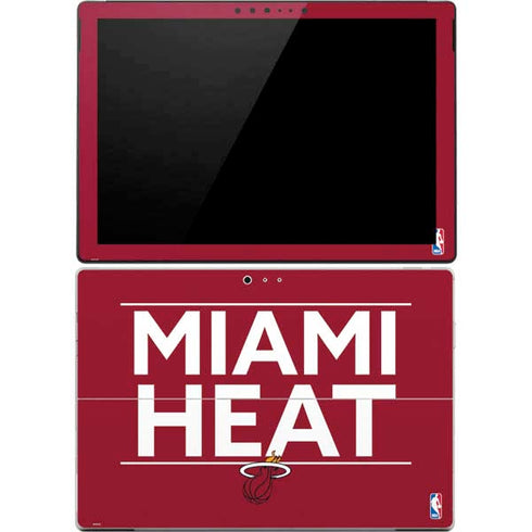 NBA Miami Heat Standard - Red Surface Pro 4 Skin