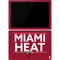 NBA Miami Heat Standard - Red Surface Pro 7 Skin