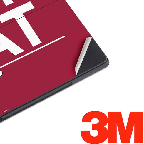 NBA Miami Heat Standard - Red Surface Pro 7 Skin
