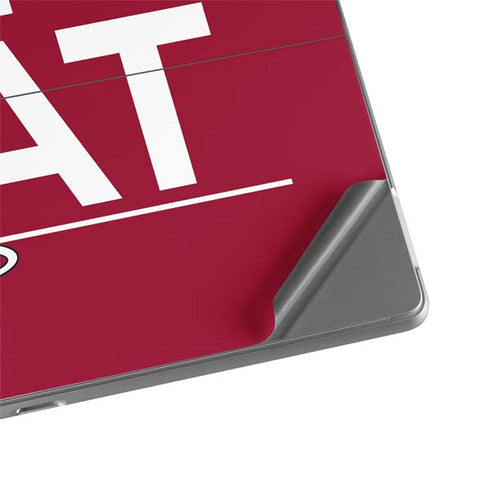 NBA Miami Heat Standard - Red Surface Pro 8 Skin