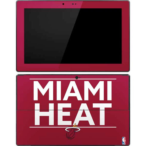 NBA Miami Heat Standard - Red Surface Pro Tablet Skin